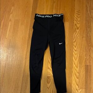 Nike Kids Pro Black Leggings